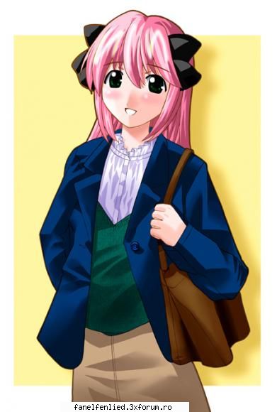 anime girl poze favorite - nyuu anime girl - Anime girl